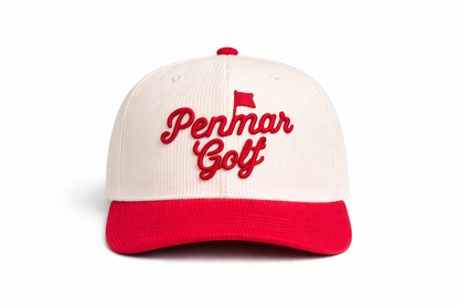 Penmar Corduroy Hat - Red