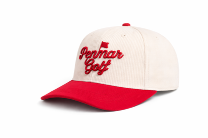 Penmar Corduroy Hat - Red