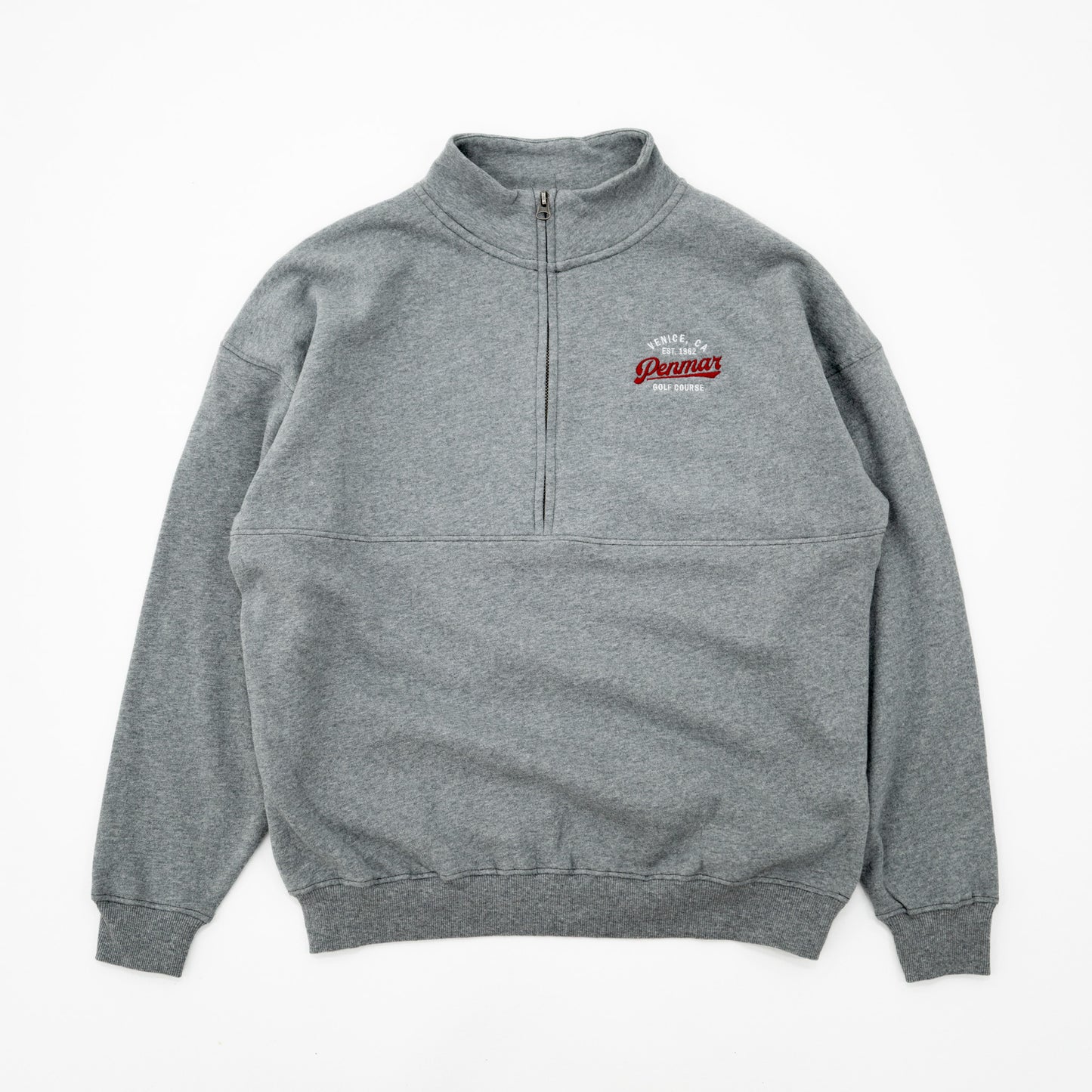 Penmar Quarter Zip - Heather Grey