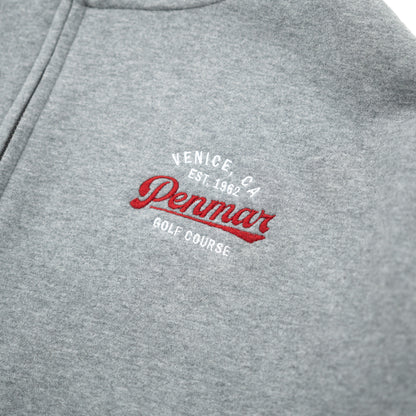 Penmar Quarter Zip - Heather Grey