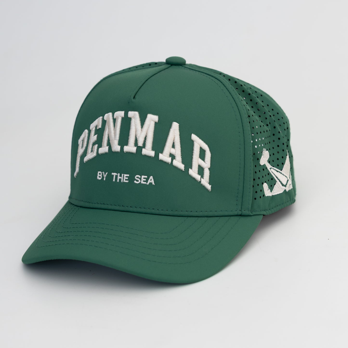 plane crash hat (green)