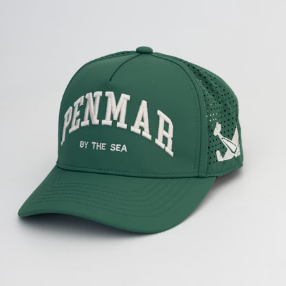 plane crash hat (green)