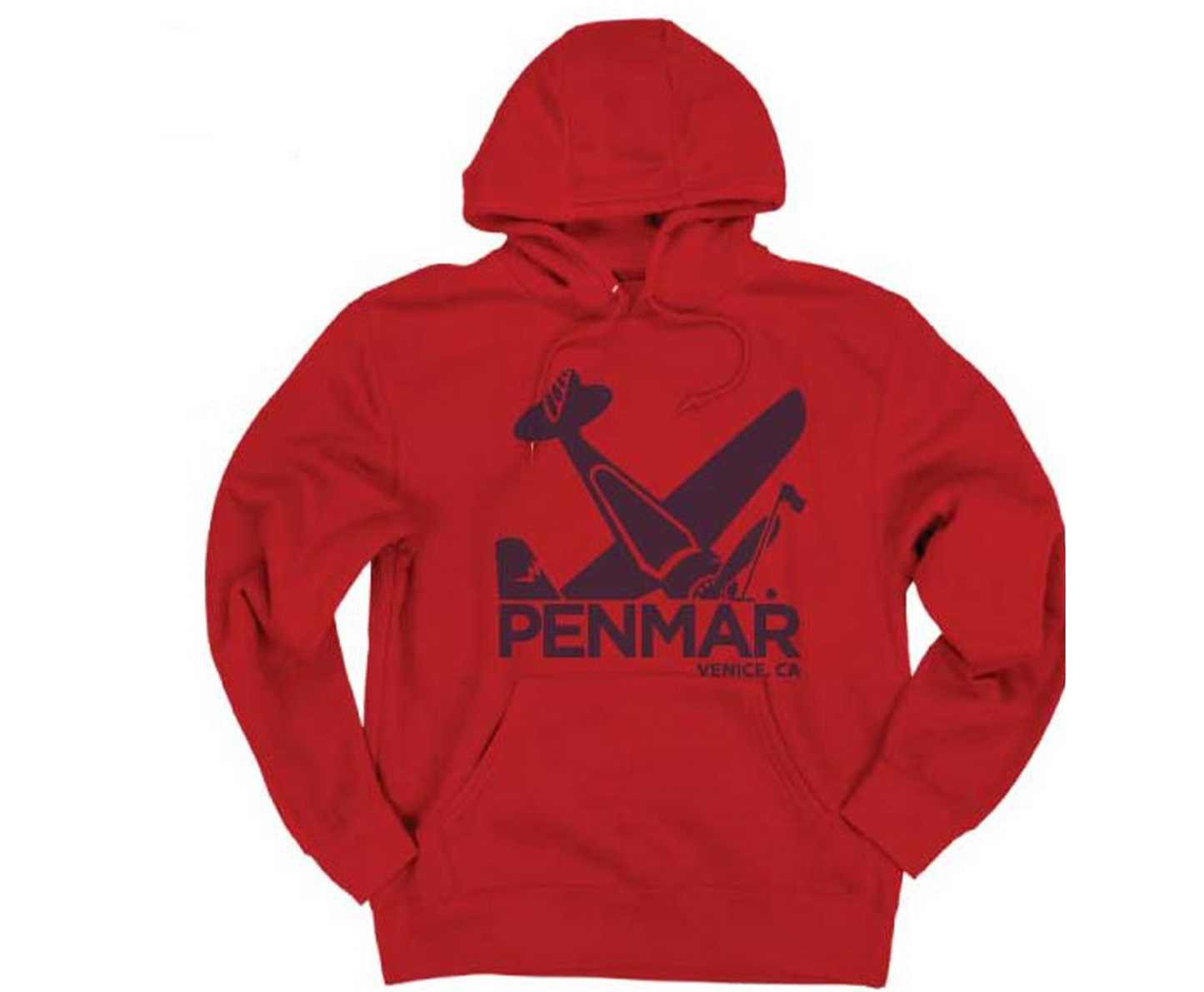 Plane Crash Hoodie Full Front