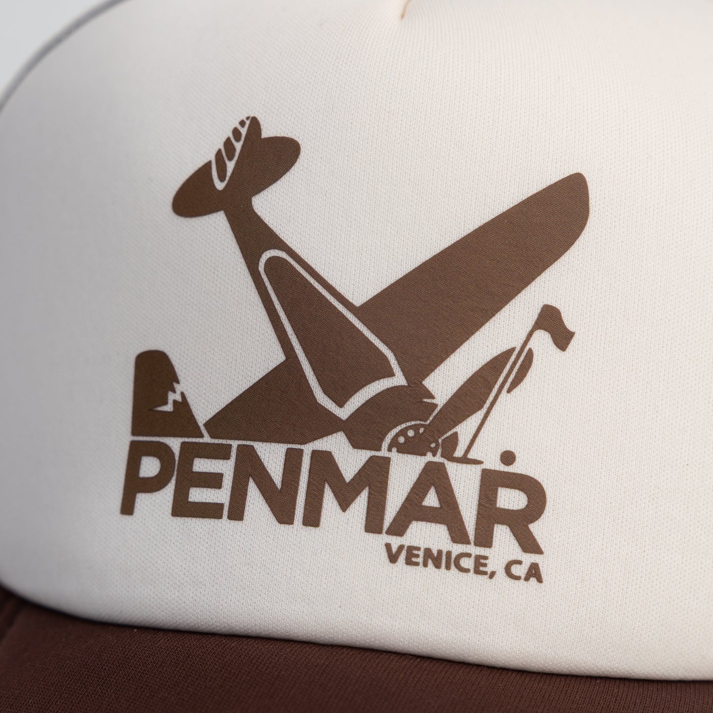 Plane crash trucker hat