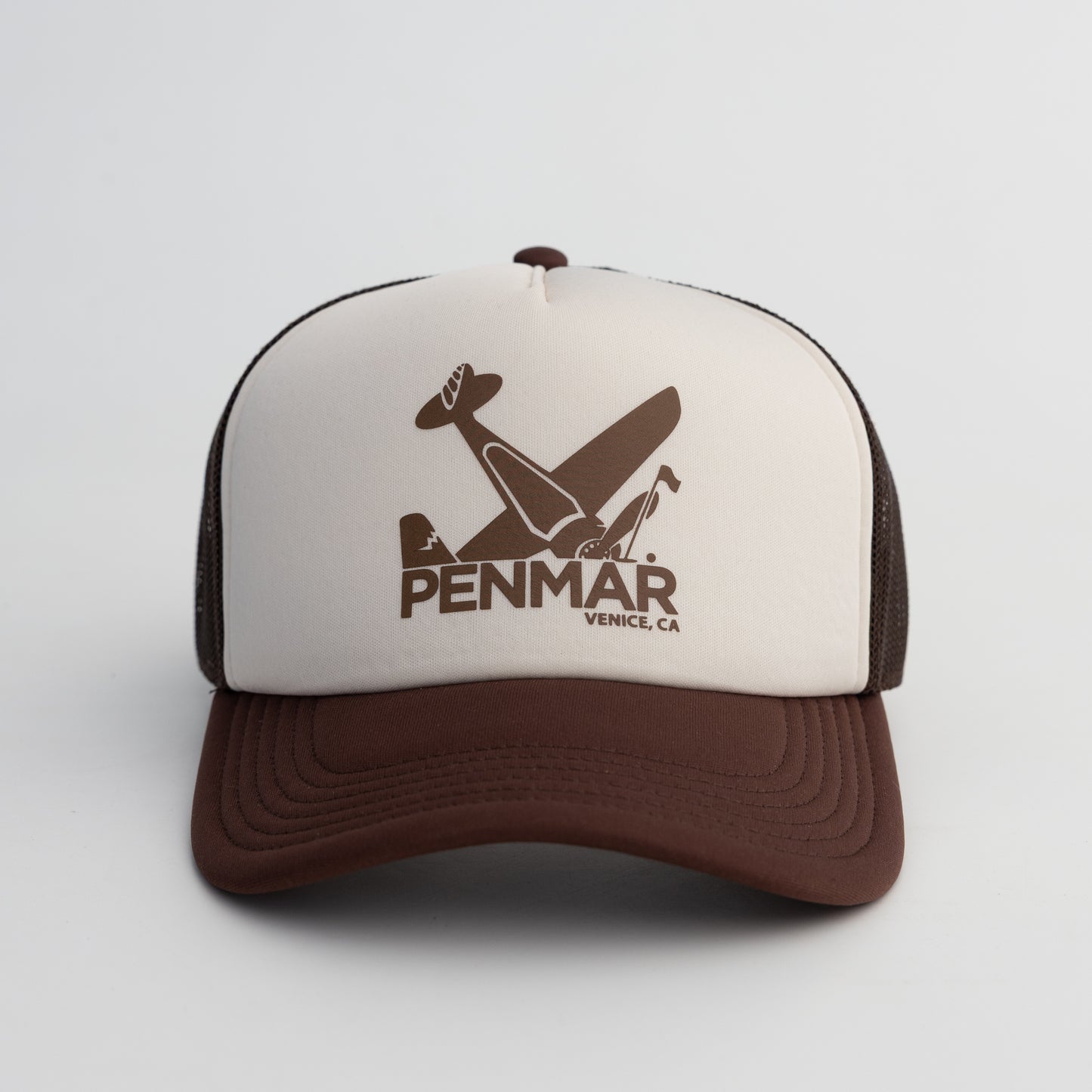 Plane crash trucker hat