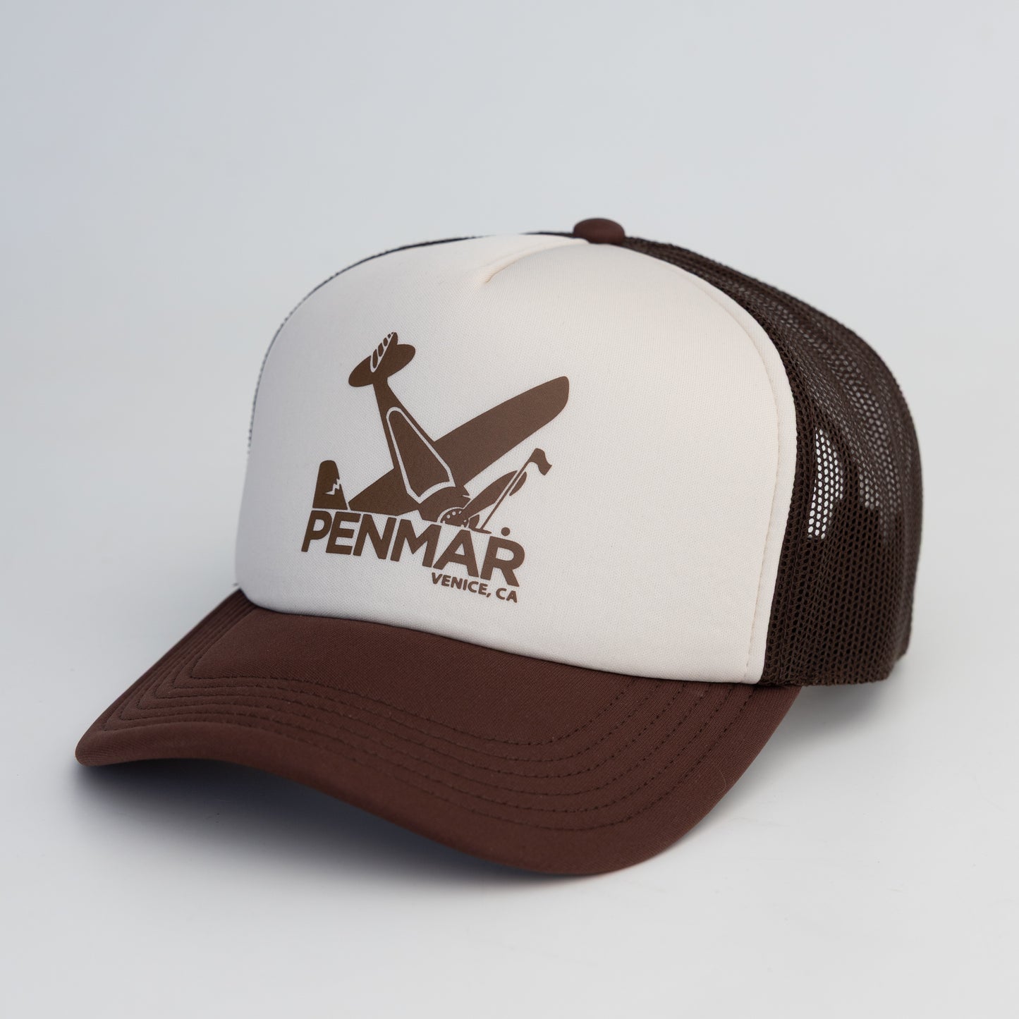 Plane crash trucker hat